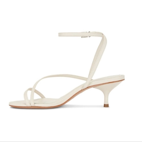 SCHUTZ Helene Kitten Heel in Deluxe Nappa Pearl - Picture 5 of 10